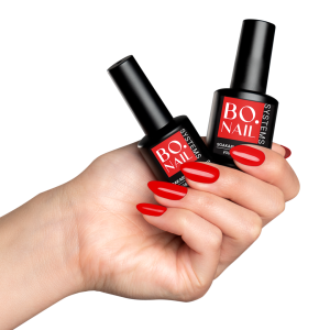 BO.NAIL GEL POLISH 081 RED ALERT, 7 ML