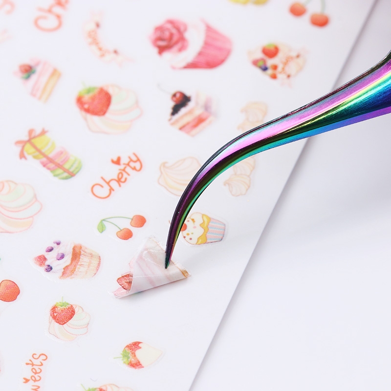 Пинцет для ногтей BORN PRETTY из нержавеющей стали, прямой изогнутый инструмент для подбора страз для ногтей, инструмент для дизайна ногтей — изображение 3