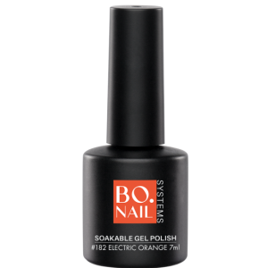 BO.NAIL GEL POLISH 182 ELECTRIC ORANGE, 7 ML