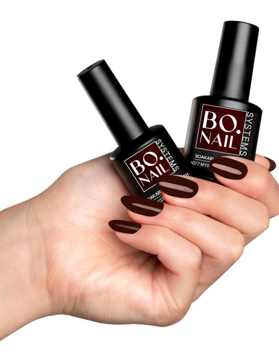 ГЕЛЬ-ЛАК BO.NAIL 077 МИСТИЧЕСКОЕ МАХАГОНИ, 07 МЛ — изображение 2