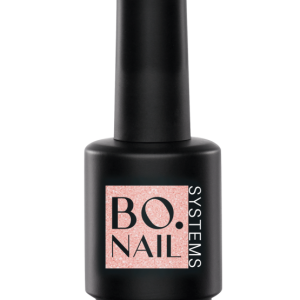 Каучуковая база с бриллиантами тепло-розового цвета, 15 мл.