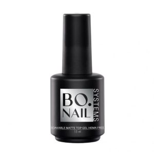 BO.NAIL MATTE TOP GEL HEMA FREE, 15 ML
