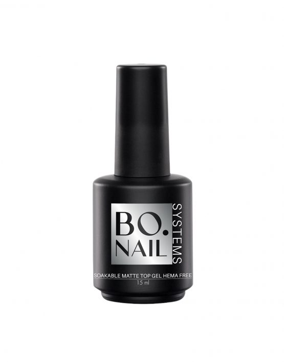BO.NAIL MATTE TOP GEL БЕЗ ГЕМЫ, 15 МЛ