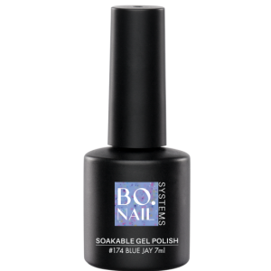 BO.NAIL GEL POLISH 174 BLUE JAY, 7 ML
