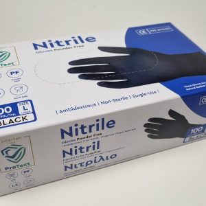 Nitrile gloves (Black)