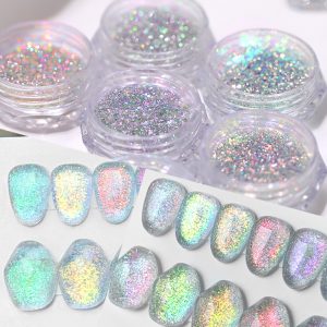 NICOLE DIARY 0.5g Auroras Reflective Glitter Nail Powder