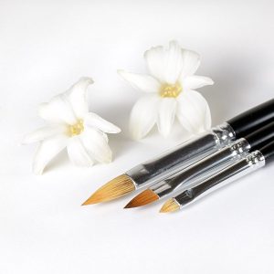 Acrylic/PolyGel brush No. 6 Column 10 mm.