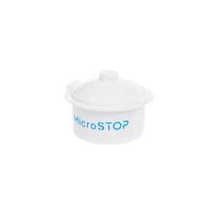 CONTAINER FOR DISINFECTION MICROSTOP FOR MANICURE BITS 0,12L.