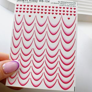 Water decals Beauty Slide WB-104