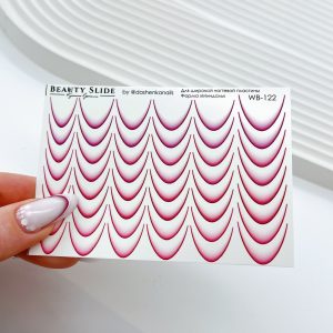 Water decals Beauty Slide WB-122