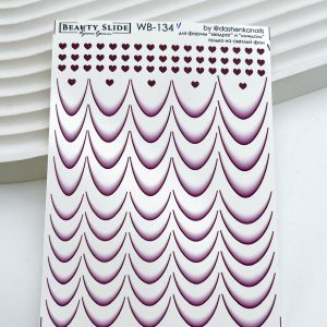 Water decals Beauty Slide WB-134