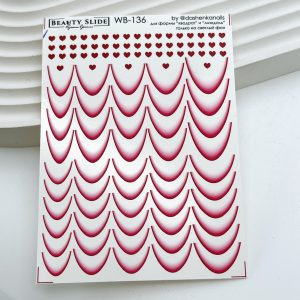 Water decals Beauty Slide WB-136