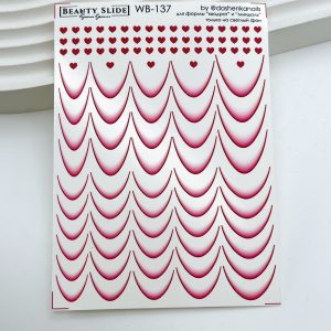 Water decals Beauty Slide WB-137