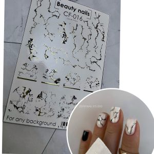 Water decals Beauty Slide CF-016S (silver)