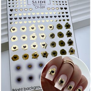 Water decals Beauty Slide CF-059G (gold)