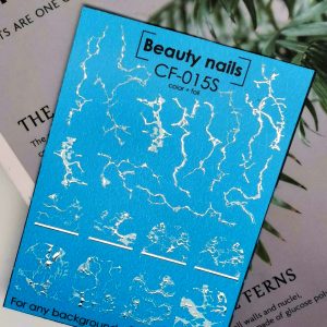 Water decals Beauty Slide CF-015S (silver)