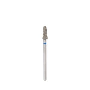 Diamond bit "rounded cone" blue, L-10,0 mm, Ø4,0 mm