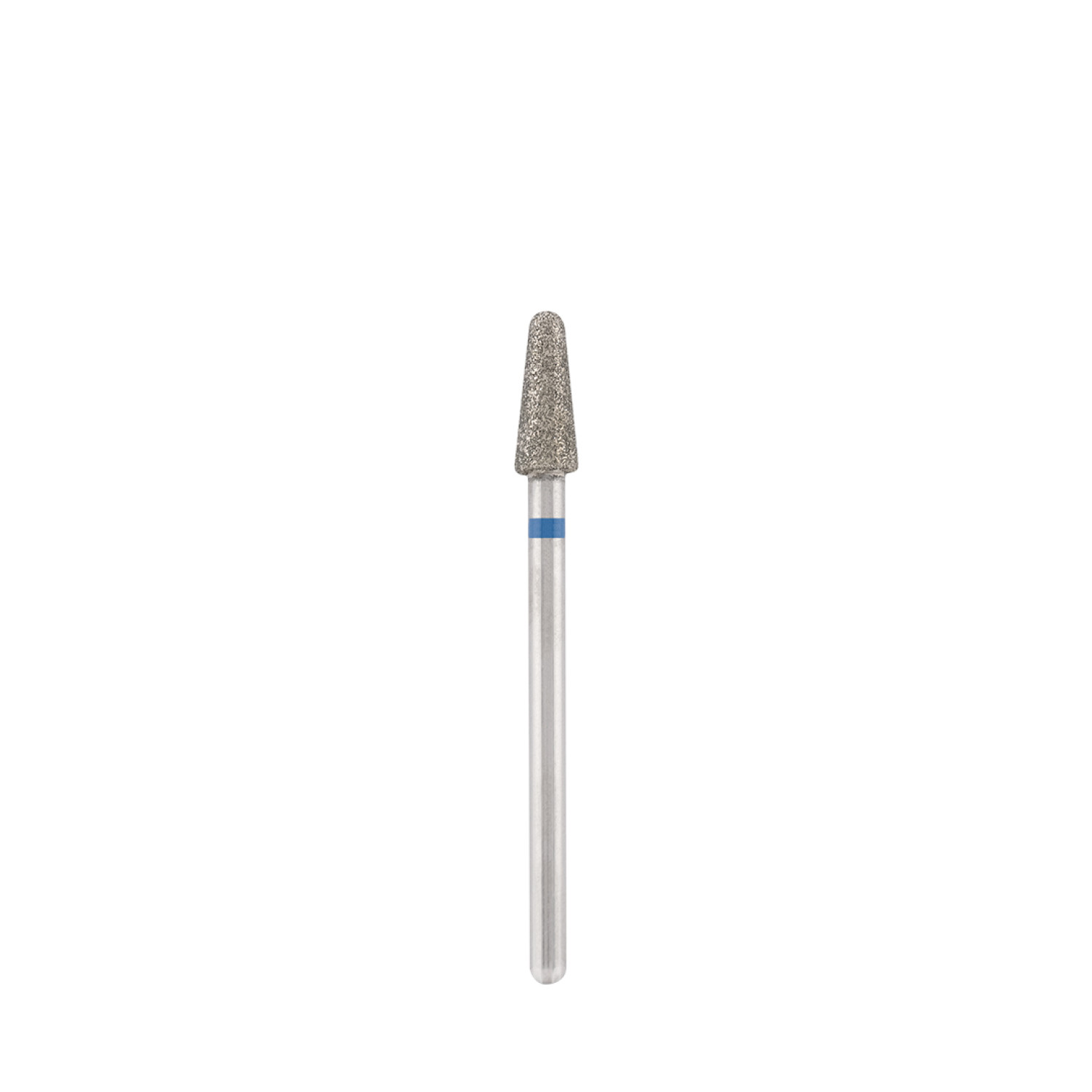 Diamond bit "rounded cone" blue, L-10,0 mm, Ø4,0 mm