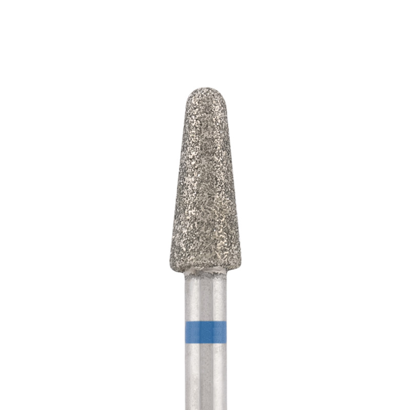 Diamond bit "rounded cone" blue, L-10,0 mm, Ø4,0 mm - Image 2
