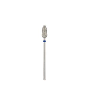 Diamond bit "rounded drop" blue, L- 10,0 mm, Ø4,6 mm