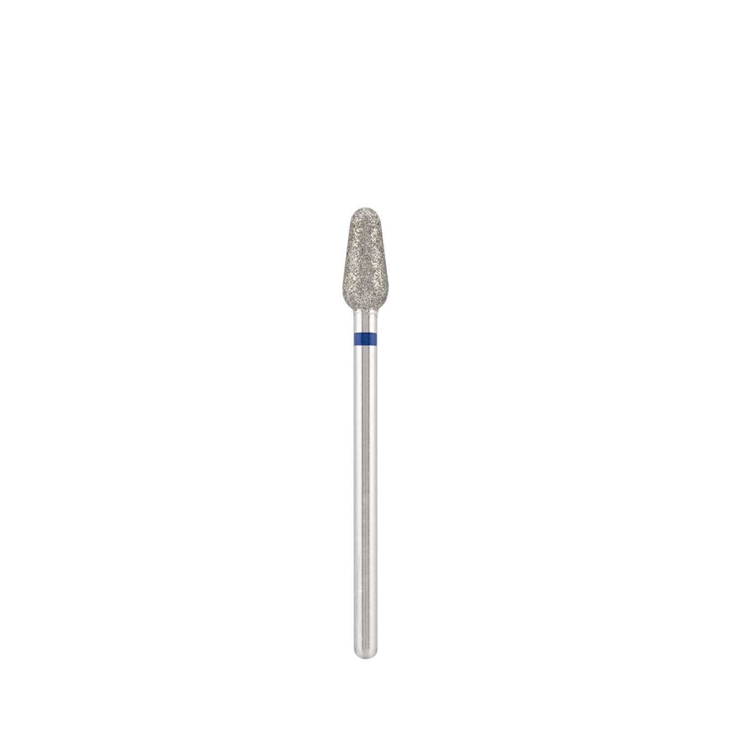 Diamond bit "rounded drop" blue, L- 10,0 mm, Ø4,6 mm