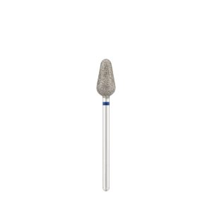 Diamond bit "rounded drop" blue, L- 12,5 mm, Ø6,5 mm