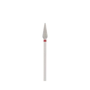 Diamond bit "sharp drop" red, L- 12,0 mm, Ø4,0 mm