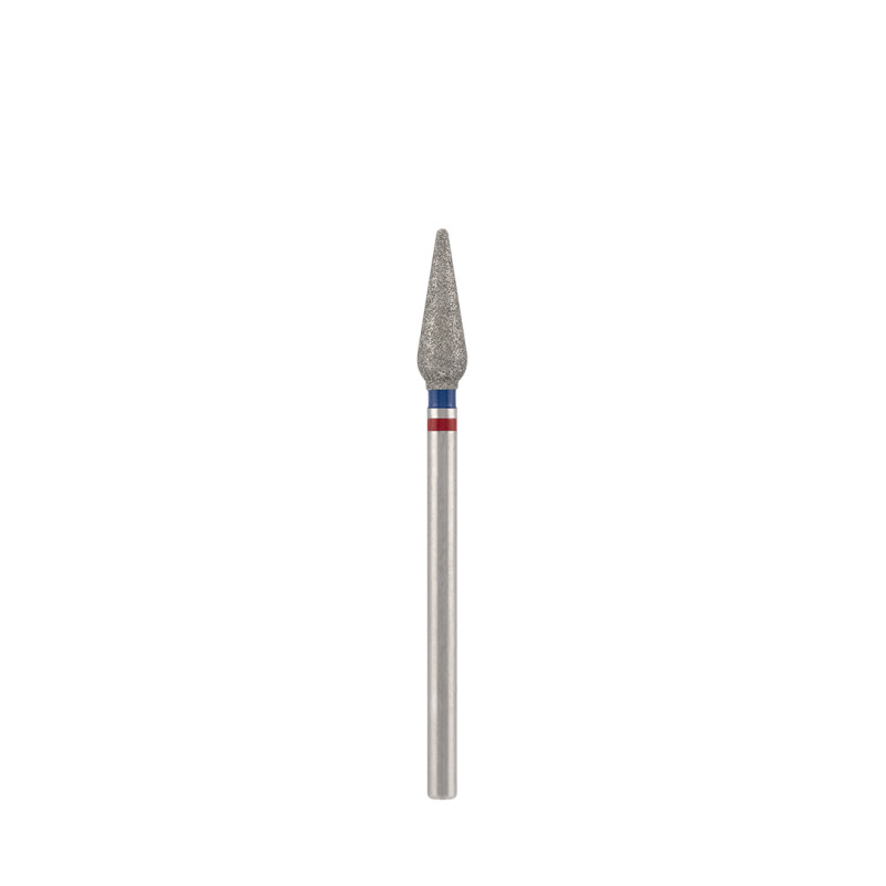 Diamond bit "double drop" blue-red, L-12.0 mm, Ø4.0 mm. - Image 4