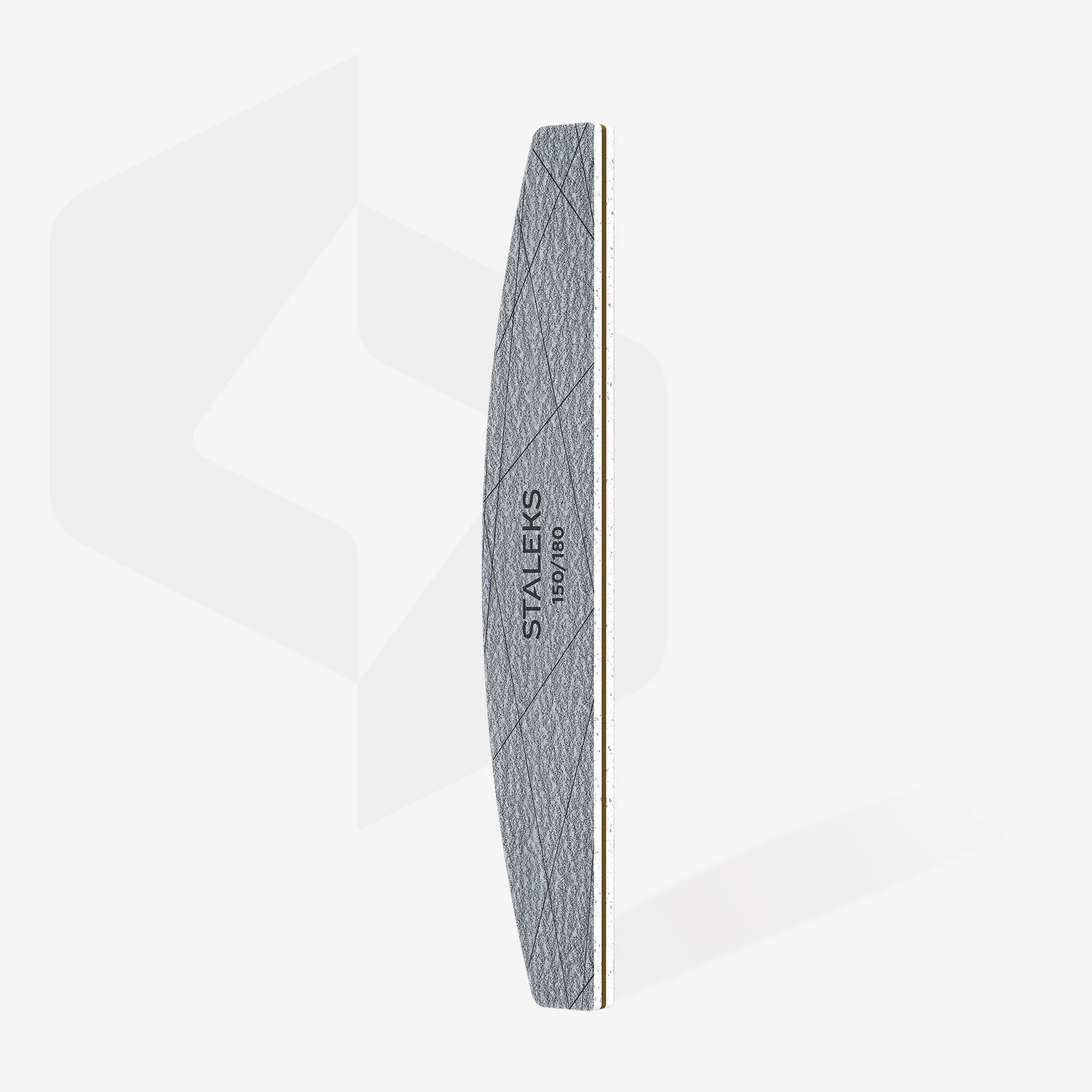 STALEKS SMART 40 Mineral nail file crescent 150/180 grit (25 pcs). - Image 2